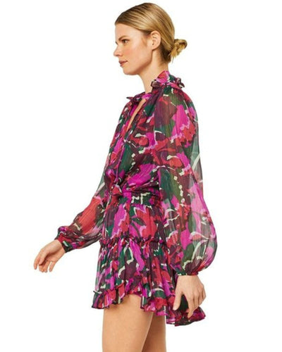 MISA LOS ANGELES Clothing XS Long Sleeve Mini Dress