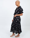 MISA LOS ANGELES Clothing XS Navy Floral Maxi Dress