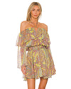 MISA LOS ANGELES Clothing XS Pamela Dress in Ischia Neon Paisley