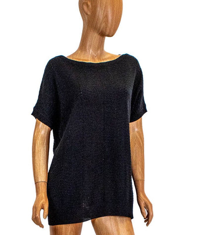 Missoni Clothing Large Semi-Sheer Short Sleeve Sweater