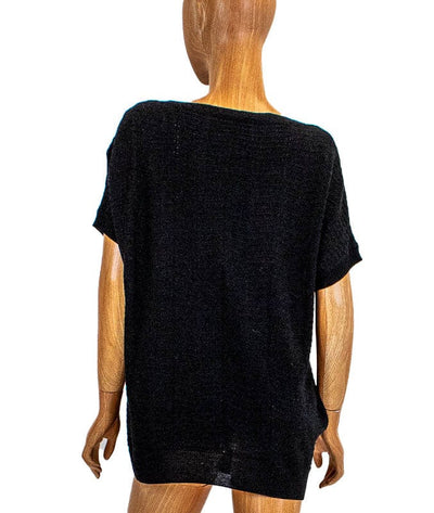 Missoni Clothing Large Semi-Sheer Short Sleeve Sweater