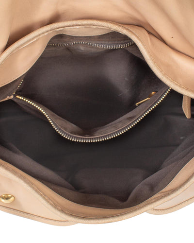 Miu Miu Bags One Size Tan Leather Matelasse Purse