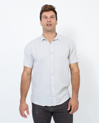 Mollusk Clothing XL Linen Short Sleeve Button Down