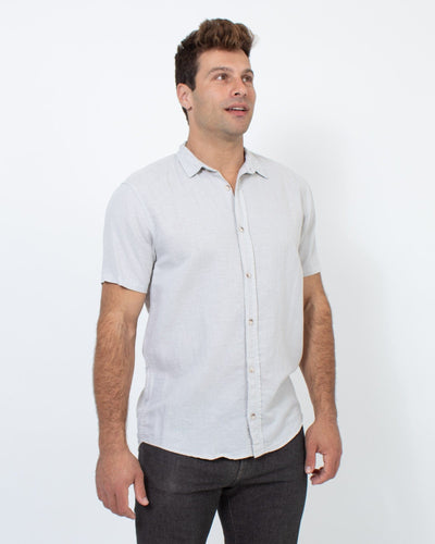 Mollusk Clothing XL Linen Short Sleeve Button Down