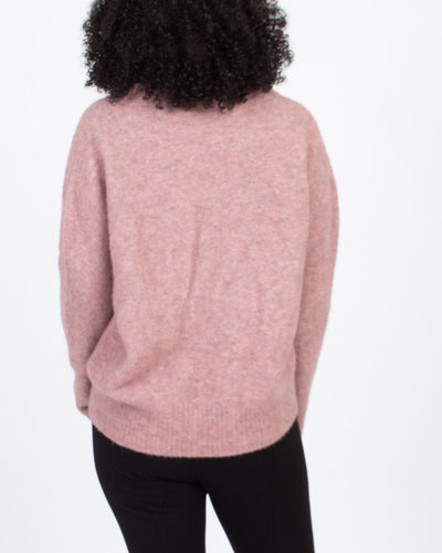momoni Clothing Large Pink Heathered Wool Sweater