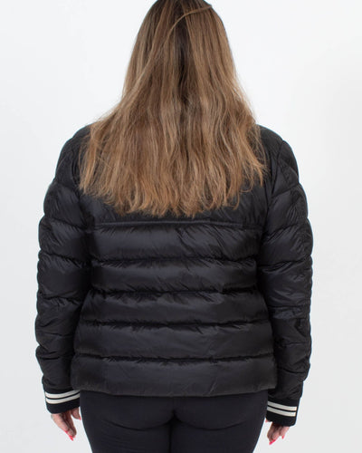 Moncler Clothing Large Black Down Jacket