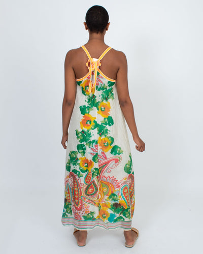 Monoplaza Clothing Medium Printed Maxi Dress