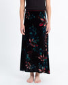 Monoplaza Clothing XS Velvet Midi Skirt