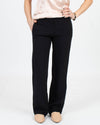 Morgane Le Fay Clothing Small Black Silk Trousers