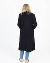 Morgane Le Fay Clothing Small Black Wool Peacoat