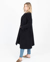 Morgane Le Fay Clothing Small Black Wool Peacoat