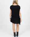 Morgane Le Fay Clothing XS Black Silk Tunic