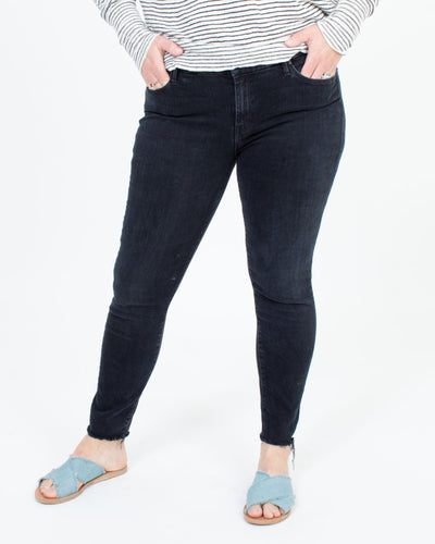 Mother Clothing Large | US 31 "The Looker Ankle Fray" Skinny Jeans