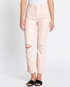 Mother Clothing Medium | US 28 Soft Pink "High Waisted Rascal Ankle" Jeans