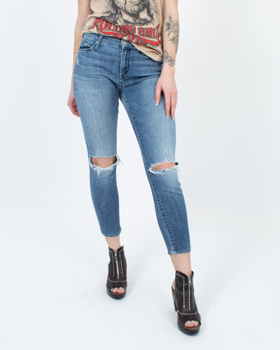 Mother Clothing Medium | US 28 "The Looker Crop" Skinny Jeans