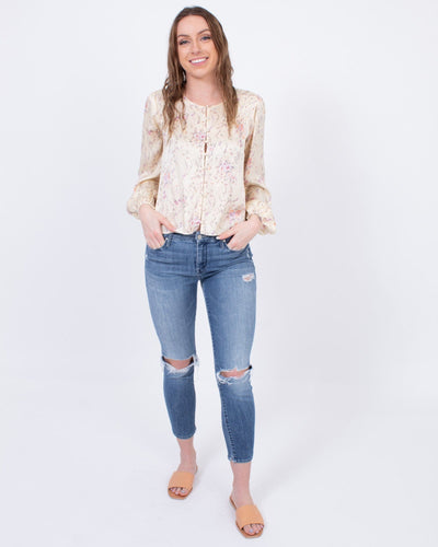Mother Clothing Medium | US 28 "The Looker Crop" Skinny Jeans