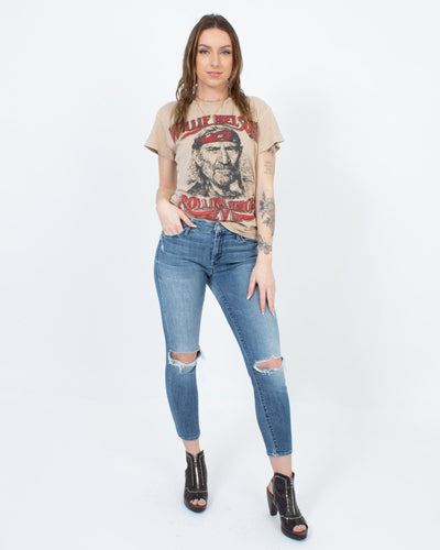 Mother Clothing Medium | US 28 "The Looker Crop" Skinny Jeans