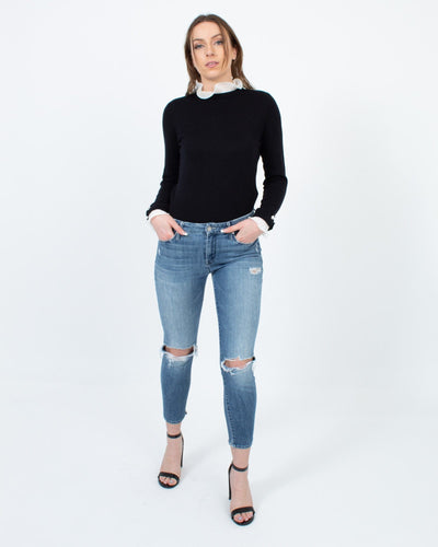 Mother Clothing Medium | US 28 "The Looker Crop" Skinny Jeans