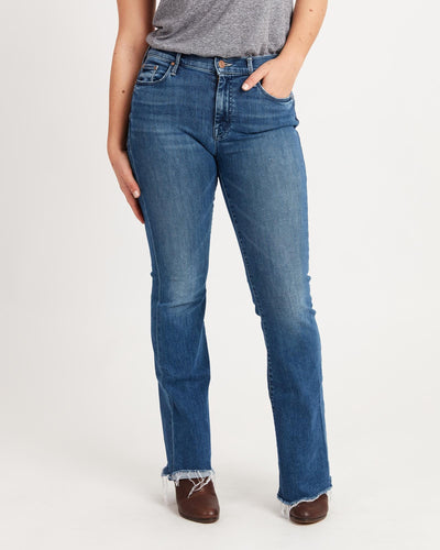 Mother Clothing Medium | US 28 The Weekender Fray Flared Jeans