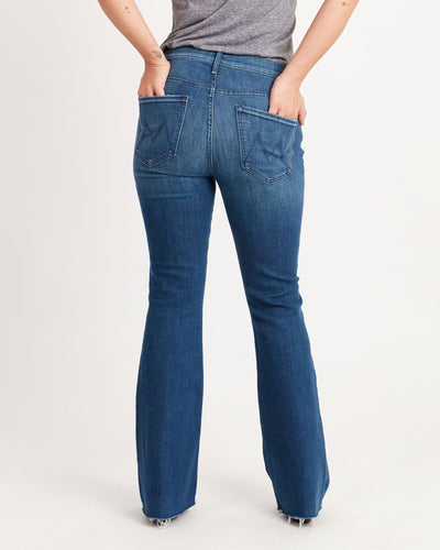 Mother Clothing Medium | US 28 The Weekender Fray Flared Jeans