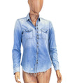 Mother Clothing Small Chambray Button Down Top