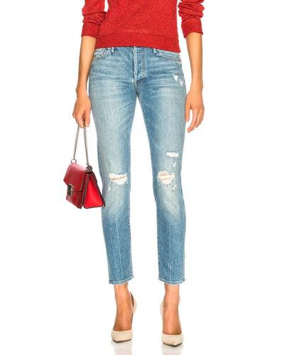 Mother Clothing Small | US 25 'The Stinger Flood" High as the Heavens Cropped Jeans