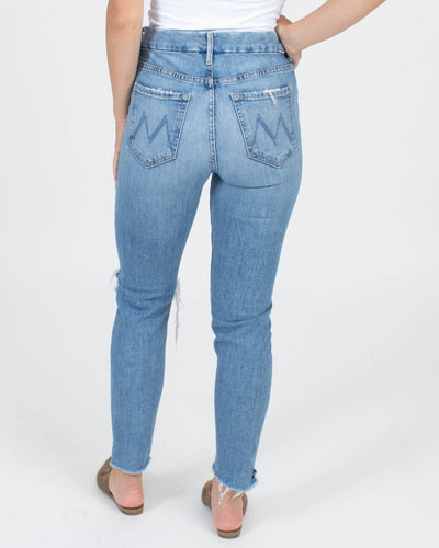 Mother Clothing Small | US 26 "The Looker Ankle Step Fray" Jeans