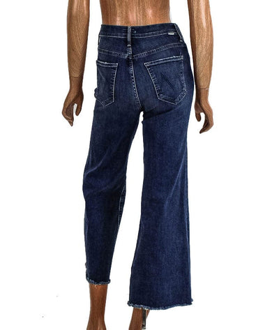 Mother Clothing Small | US 26 "The Swooner Roller Crop Fray" Jean