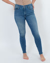 Mother Clothing Small | US 27 "High Waisted Looker Ankle Fray" Skinny Jeans