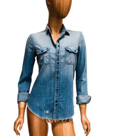 Mother Clothing XS Chambray Button Down
