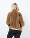 Mother Clothing XS The Letterman Faux Fur Jacket