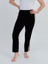 Mother Clothing XS "The Lounger Ankle" Velvet Sweatpants