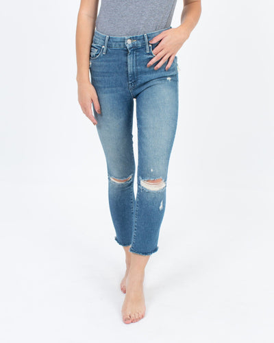 Mother Clothing XS | US 24 "High Waisted Looker Chew" Skinny Jeans