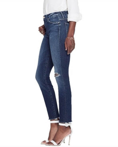Mother Clothing XS | US 25 "High Waisted Looker Ankle Fray" Jeans