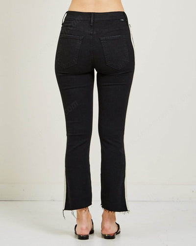 Mother Clothing XS | US 25 "Insider Crop Step" Stripe Jeans