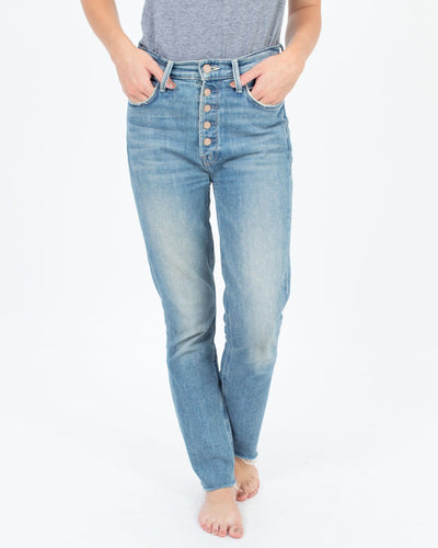 Mother Clothing XS | US 25 "Pixie Dazzler Ankle Fray" Jeans