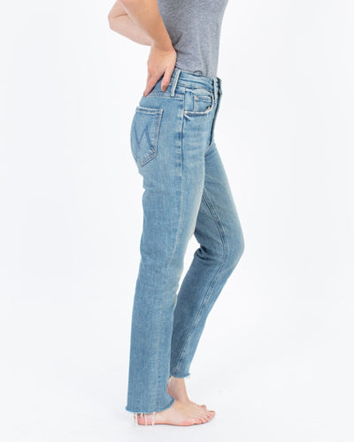 Mother Clothing XS | US 25 "Pixie Dazzler Ankle Fray" Jeans