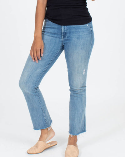 Mother Clothing XS | US 25 "The Hustler Ankle Fray" Jeans