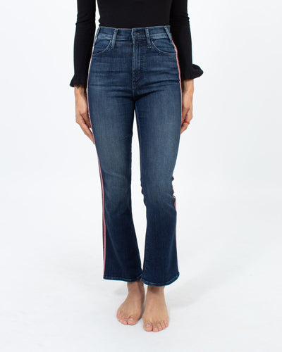 Mother Clothing XS | US 25 "The Hustler Ankle" Racer Stripe Jeans