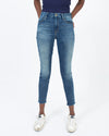 Mother Clothing XS | US 25 "The Looker Ankle Fray" Skinny Jeans