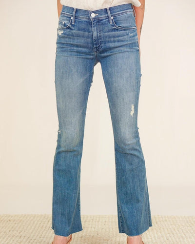Mother Clothing XS | US 25 The Weekender Fray Flared Jeans