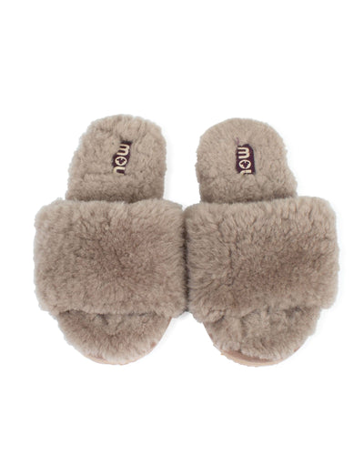 MOU Shoes Medium | US 9 "Sheepskin Slide" Sandals