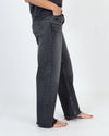 Moussy Vintage Clothing Large | US 30 Grey Wide Leg Jeans