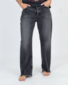 Moussy Vintage Clothing Large | US 30 Grey Wide Leg Jeans