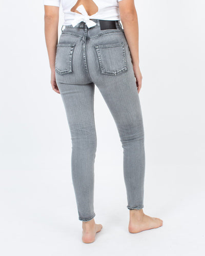 Moussy Vintage Clothing Small | US 26 Light Grey Skinny Jeans