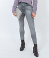 Moussy Vintage Clothing Small | US 26 Light Grey Skinny Jeans