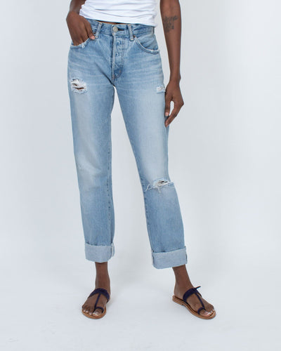 Moussy Vintage Clothing XS | US 25 Distressed Jeans