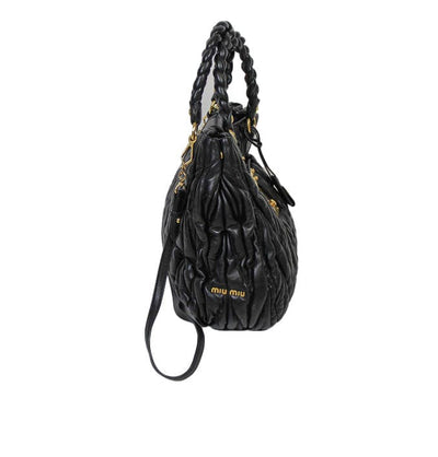 Mui Mui Bags One Size Matelasse Leather Bag