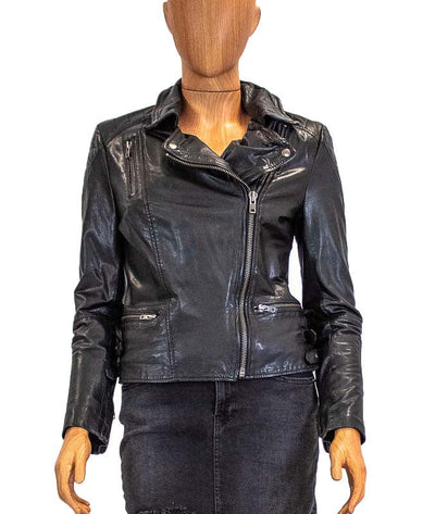 Muubaa Clothing Medium | US 6 Leather Biker Jacket