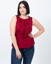Nanette Lepore Clothing Medium | US 6 Sheer Sleeveless Blouse